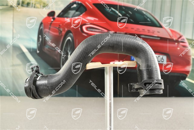 Hose - coolant filler neck with cap
