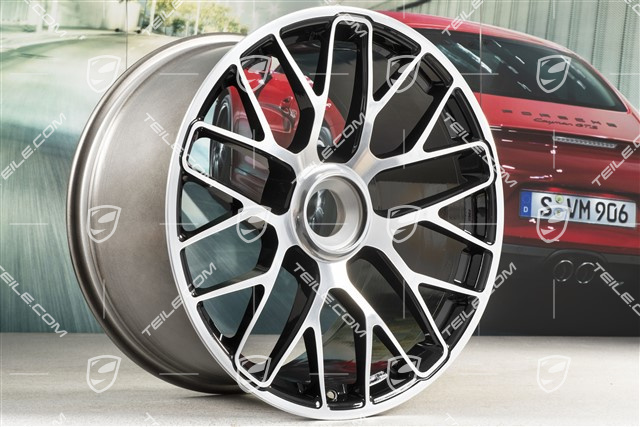 20-inch Wheels set Turbo S, central locking, 8,5J x 20 ET51 + 11J x 20 ET59