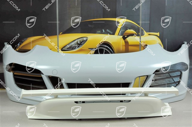 Aero Kit Cup Stoßstange vorne + Aero Kit CUP Frontspoiler + Heckspoiler mit Flügel, ohne Scheinwerferreinigungsanlage und ParkAssistant (PDC)