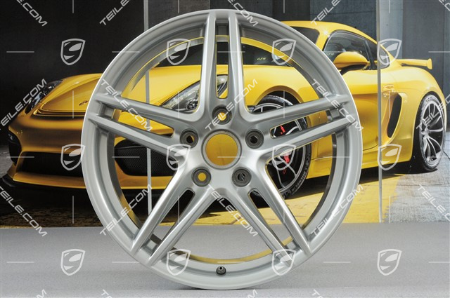 19" Felge Carrera VI, 8,5J x 19 ET50, Brilliantsilber