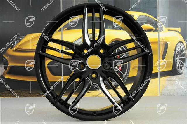 20-inch Sport Design rims set, 8,5J x 20 RT51 + 11J x 20 ET70, black satin-matt
