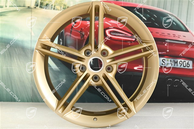 21-inch wheel rim Mission E Design, 11,5J x 21 ET66, aurum satin matt
