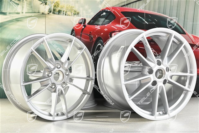 19+20" wheel rim set Carrera, rims: front 8,5J x 19 ET52 + rear 11J x 20 ET80