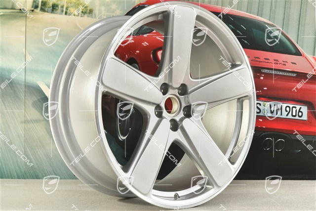 21" Felge "Sport Classic", 9,5J x 21 ET 27, Silber-Metallic