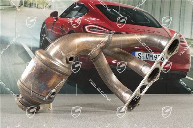 Abgaskrümmer mit Katalysator, GT3, 4,0L 368/382kW, L