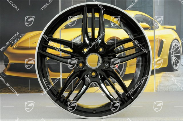 20-inch Sport Design Black wheel set, 8,5J x 20 ET51 + 11J x 20 ET70