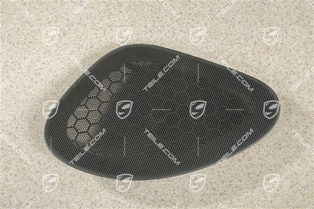 Lautsprecherblende, Seitenwandverkleidung, Schwarz, R