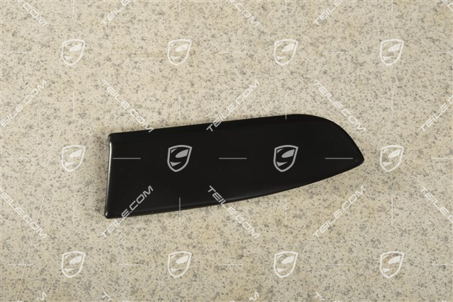 Zierleiste, Satin schwarz, L