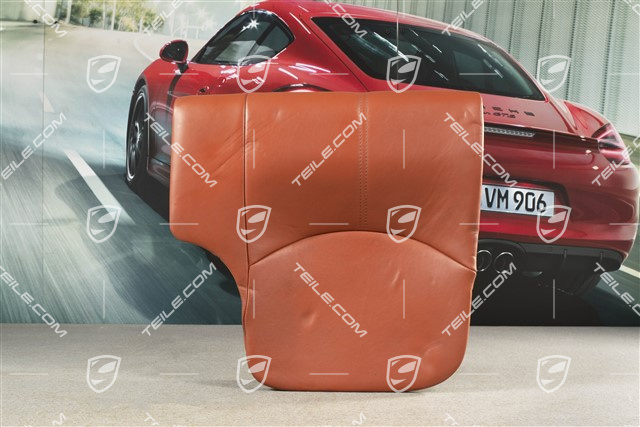 Back seat lower / cushion, Coupe/Targa, leather, Terracotta, L
