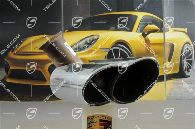 Endrohr, C2/C4/GT3, L Endrohr, C2/C4/GT3, L