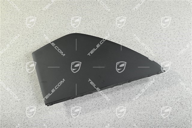 Dashboard trim lateral, Black, L
