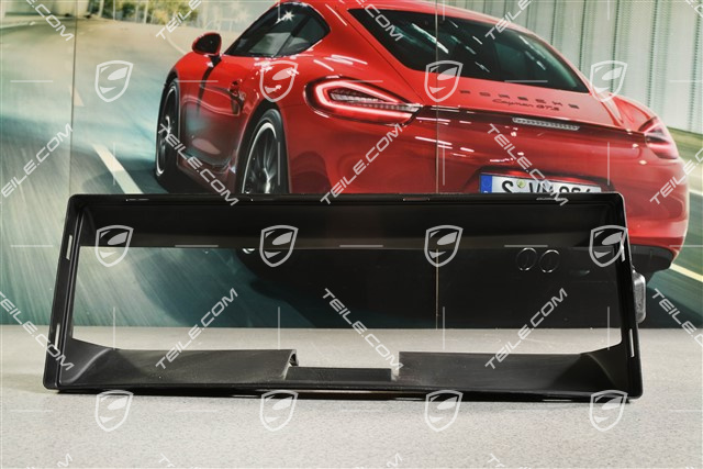 Air duct / Guide, Front Bumper with ACC, Black matte