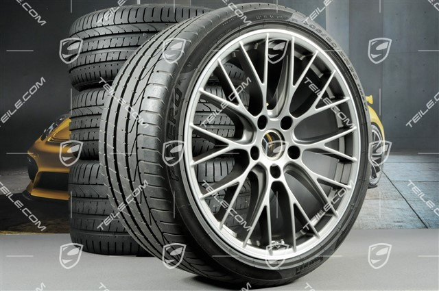 20-inch RS SPYDER Design summer wheels set, rims 8,5J x 20 ET49 + 11,5J x 20 ET76 + summer tyres 245/35 R20 + 305/30 R20