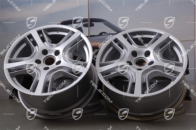 19-inch Panamera Design wheel set 10J x 19 ET61 + 9J x 19 ET60