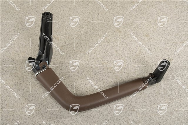 Türverkleidung Zuziehgriff, Leder, Truffle Brown, Vorne = Hinten, L