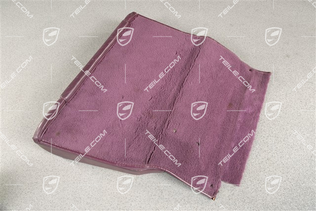 Back seat backrest, Coupe, Leatherette, Magenta, L
