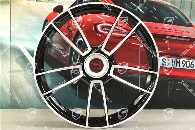 20" Felga Turbo S, 8,5J x 20 ET40 czarny wysoki połysk