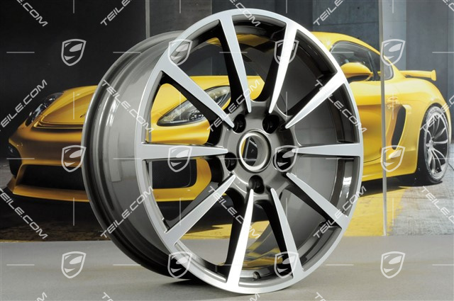20" Felga Carrera Classic (II), 8,5J x 20 ET49, Titanium