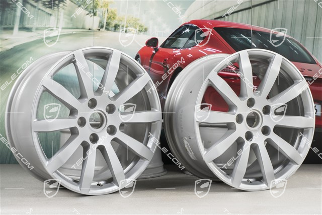 19" Cayenne S Felgensatz, 8,5J x 19 ET47 + 9,5J x 19 ET54