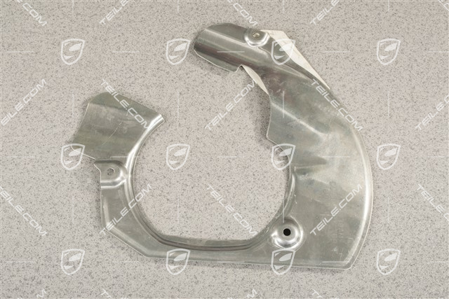 Front axle disc brake protective plate, C2, R