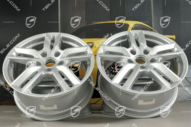 18-inch Cayenne S IV wheel rim set, 8 J x 18 ET 53