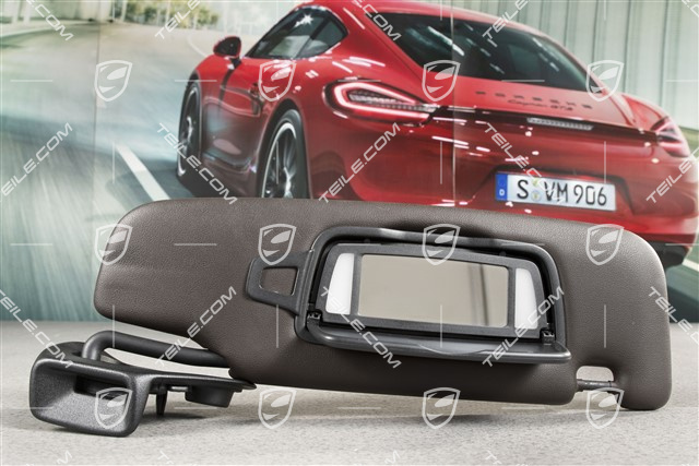Blenda przeciwsłoneczna, z lusterkiem, Espresso, Cabrio / Targa, R