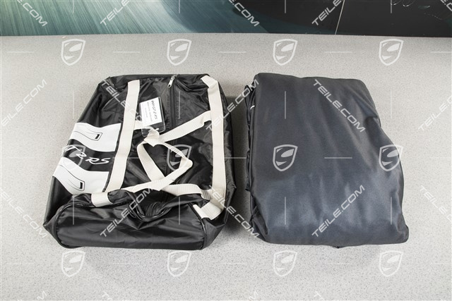 Abdeckhülle / Car cover, schwarz, GT2RS, für innen