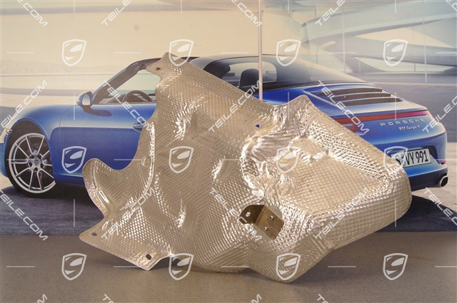 Heat protection / shield, lateral, C2 / C4 / GTS, L Heat protection / shield, lateral, C2 / C4 / GTS, L