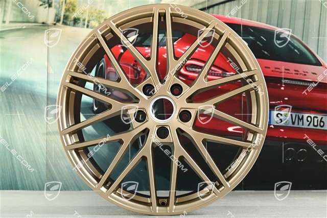 21-inch wheel rim set Cayenne RS Spyder Design, 11J x 21 ET49 + 9,5J x 21 ET46, neodyme