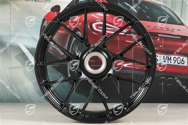 20-inch wheel rim set Turbo Sport III, central lock, 9J x 20 ET51 + 12J x 20 ET63, black high gloss