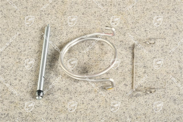 Reparatursatz / Befestigungsteile für Bremsbeläge, Bolzen, Splint, Feder, L