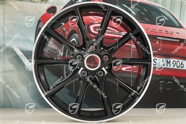 20-inch wheel rim, Cayenne Design, 10,5J x 20 ET64, in black