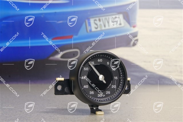Stoppuhr, Analog, Sport Chrono Paket Plus, Matt Schwarz / Galvano Silber