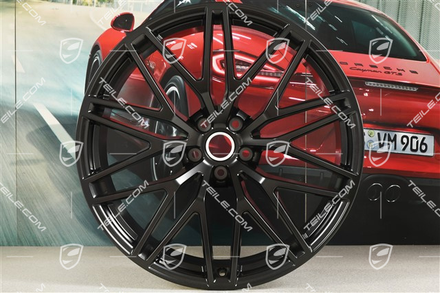 21-inch alloy wheel RS-Spyder Design II, 10J x 21 ET19, black satin mat