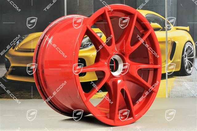 19" Felga GT3, centralne mocowanie, 12J x 19 ET63, czerwień indyjska