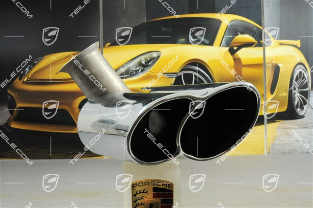 Endrohr, C2/C4/GT3, L Endrohr, C2/C4/GT3, L