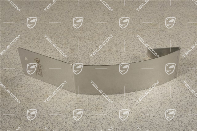 GT2 / GT2RS / GT3, Front axle disc brake protective plate / air baffle plate, R