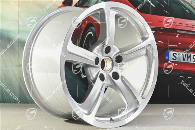 20" felga Sport Techno, 11,5J x 20 ET48, srebrna - Silber-Metallic