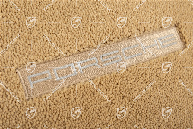 Fussmatten Satz, 4-Teile,  (nicht für cabrio mit BOSE), Sandbeige
