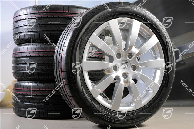 20-inch SportDesign II summer wheel set, rims 9J x 20 ET57 + NEW Michelin summer tyres 275/45 R20, with TPMS