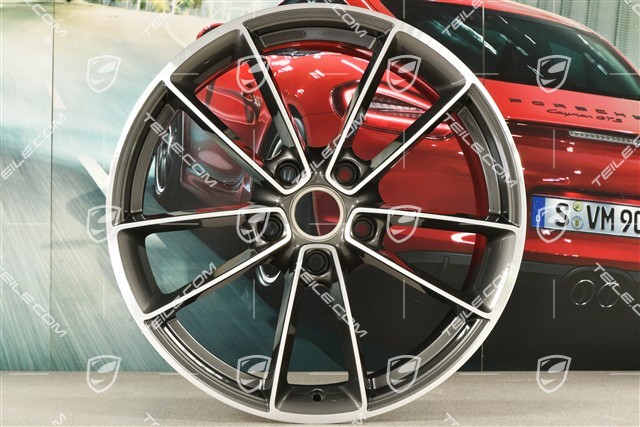 20+21" Felgensatz Carrera Classic, Felgen: vorne 8,5J x 20 ET50 + hinten 11,5J x 21 ET67