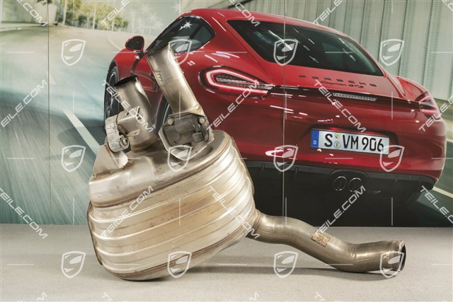 4,0L, Exhaust Muffler, without tail pipe, R