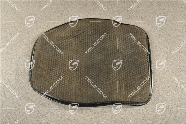 Bodenbelag, Fußmatte, Schwarz, Hinten, R