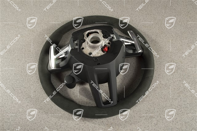 Sportlenkrad GT Race-Tex, Schwarz, Multifunktion, Heizung, Sport Chrono Plus