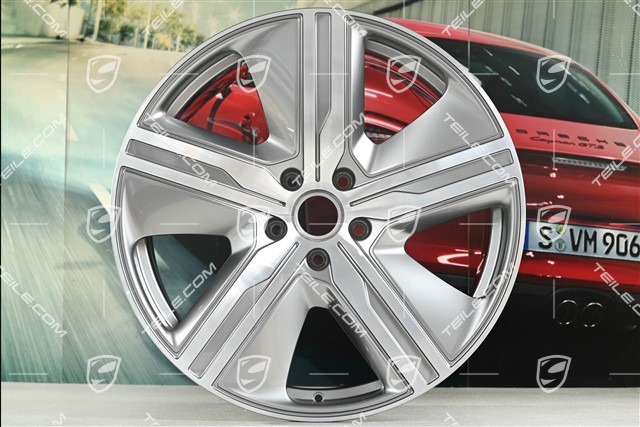 22-inch wheel rim Macan Exclusive Design, 11J x 22 ET47, left