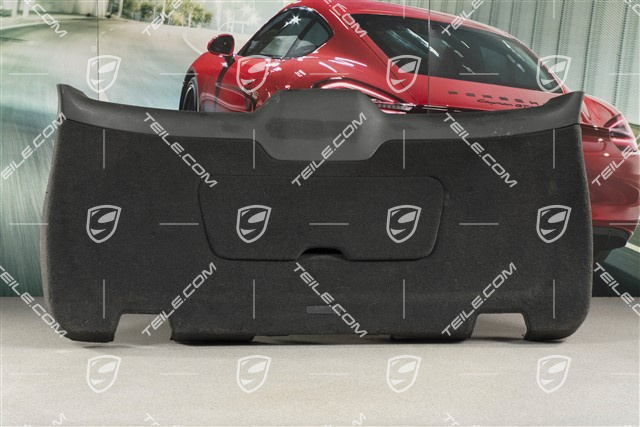 Verkleidung, Heckklappe, Schwarz