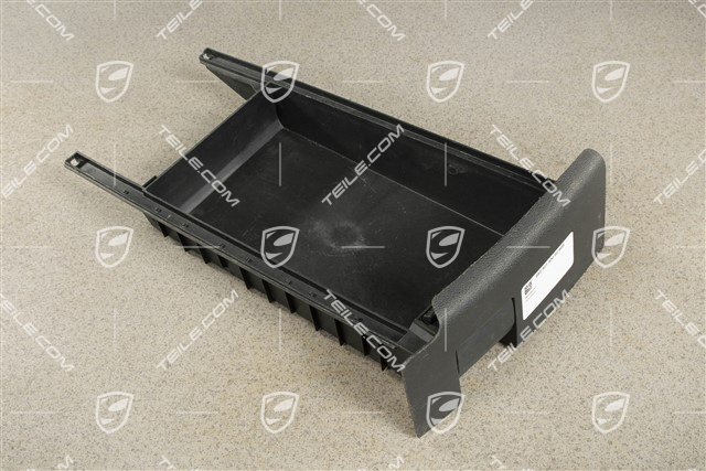 Drawer, Satin black, R