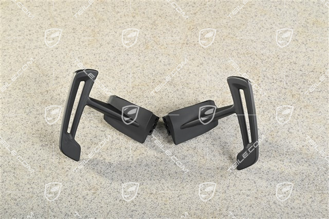 GT3 RS, Paddles for steering wheel, Weissach package, Black