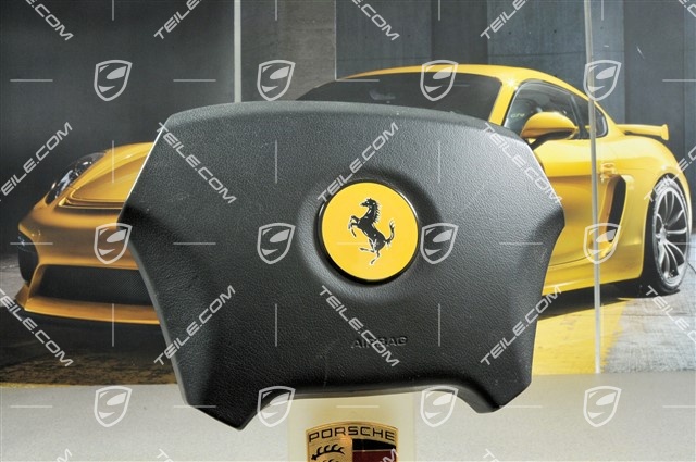 355/456 GT/GTA - Airbag, Leder, schwarz 355/456 GT/GTA - Airbag, Leder, schwarz