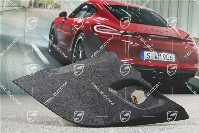 Mittelkonsole, Blende/ Fußraum Auslassventil, Seitlich, Schwarz, SPYDER, R